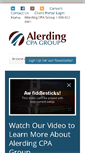Mobile Screenshot of alerdingcpagroup.com